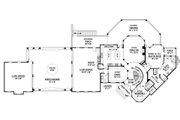 European Style House Plan - 4 Beds 4 Baths 3027 Sq/Ft Plan #119-442 