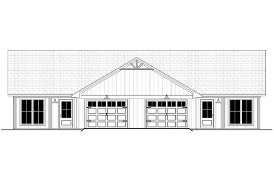 Exterior - Front Elevation 4 for Traditional House Plan #430-315 - 6 bed, 4 bath