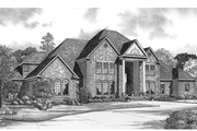 Traditional Style House Plan - 4 Beds 6.5 Baths 7045 Sq/Ft Plan #17-2784 