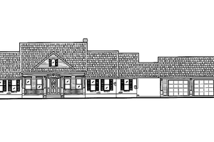 Architectural House Design - Country Exterior - Front Elevation Plan #968-32