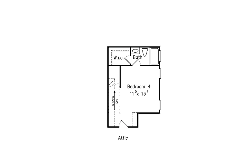 Home Plan - Floor Plan - Other Floor for Country House Plan #927-315 - 3 bed, 2 bath