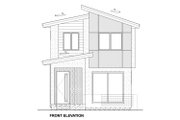 Contemporary Style House Plan - 3 Beds 2.5 Baths 2442 Sq/Ft Plan #126-274 