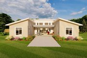 Contemporary Style House Plan - 2 Beds 2 Baths 1144 Sq/Ft Plan #126-249 