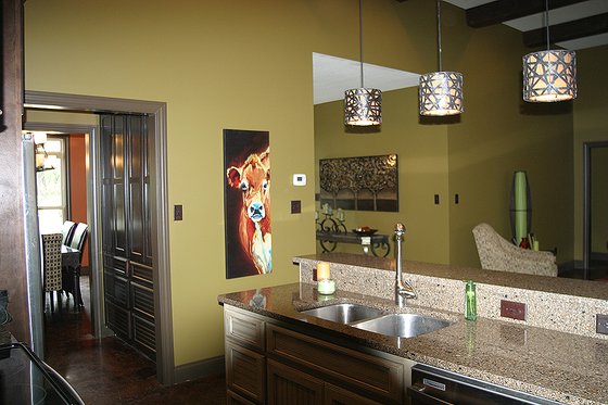 Craftsman style home, kitchen photo