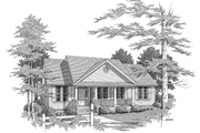 Country Style House Plan - 3 Beds 2 Baths 1771 Sq/Ft Plan #48-799 