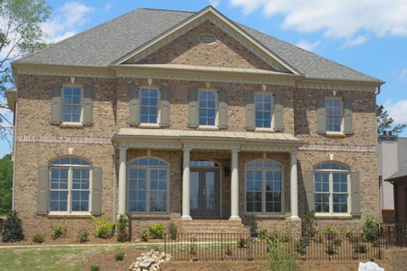 Dream House Plan - Exterior - Other Elevation for European House Plan #119-122 - 5 bed, 4 bath