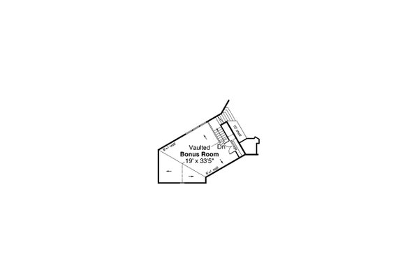 Craftsman Floor Plan - Upper Floor Plan #124-1359