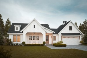 Farmhouse Exterior - Front Elevation Plan #1114-74