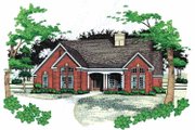 Traditional Style House Plan - 3 Beds 2 Baths 1675 Sq/Ft Plan #120-196 