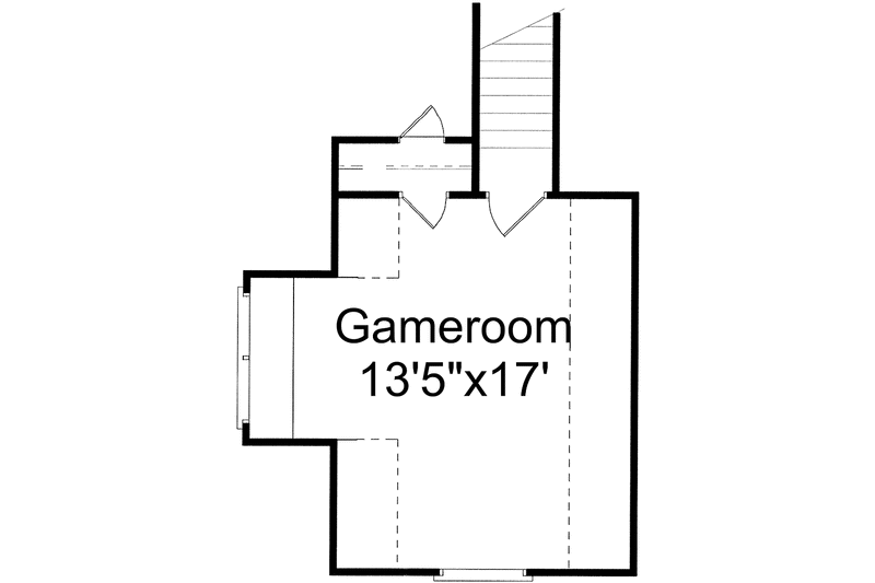 Home Plan - Floor Plan - Other Floor for Traditional House Plan #37-274 - 4 bed, 3.5 bath