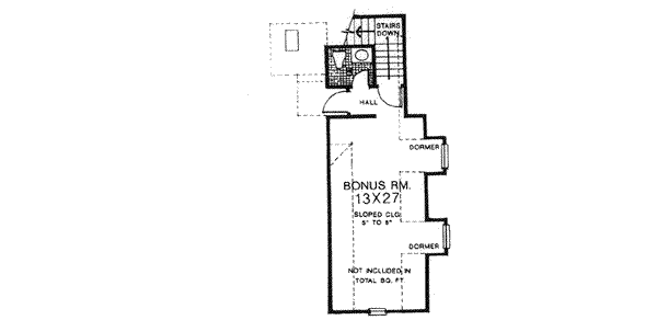 Home Plan - European Floor Plan - Other Floor Plan #310-551