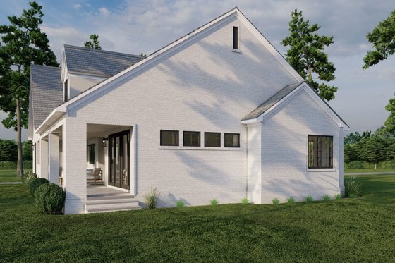 Exterior - Other Elevation for European House Plan #923-338 - 4 bed, 4 bath