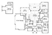 Colonial Style House Plan - 4 Beds 2.5 Baths 3264 Sq/Ft Plan #411-723 
