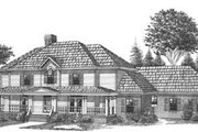 Traditional Style House Plan - 5 Beds 4.5 Baths 4715 Sq/Ft Plan #15-231 