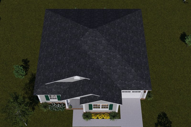 Architectural House Design - Exterior - Other Elevation 7 for Modern House Plan #513-2469 - 3 bed, 2 bath