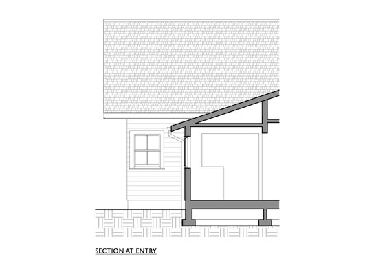 Exterior - Other Elevation 6 for Cottage House Plan #890-8 - 4 bed, 1.5 bath