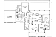 Southern Style House Plan - 3 Beds 2.5 Baths 1990 Sq/Ft Plan #410-116 