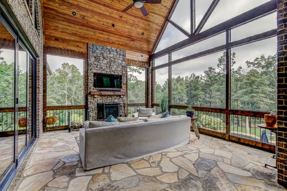 Exterior - Outdoor Living 1 for Craftsman House Plan #54-491 - 5 bed, 4.5 bath