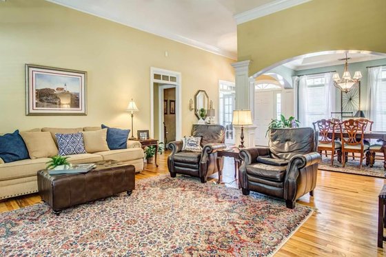 Interior - Family Room 1 for Traditional House Plan #437-110 - 3 bed, 2.5 bath