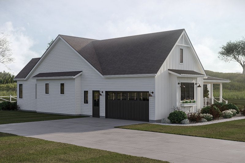 House Blueprint - Exterior - Other Elevation for Farmhouse House Plan #455-745 - 3 bed, 2.5 bath