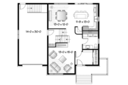 Contemporary Style House Plan - 4 Beds 2.5 Baths 2234 Sq/Ft Plan #23-2588 