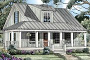 Craftsman Style House Plan - 3 Beds 2 Baths 1397 Sq/Ft Plan #17-3154 