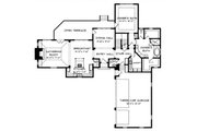 European Style House Plan - 4 Beds 3 Baths 3763 Sq/Ft Plan #413-112 