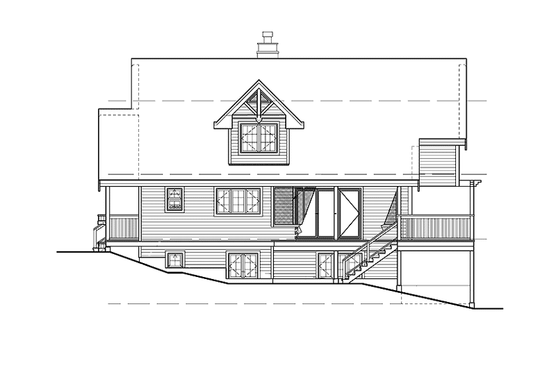 Home Plan - Floor Plan - Other Floor for Cabin House Plan #118-150 - 3 bed, 2 bath