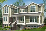 Craftsman Style House Plan - 4 Beds 3.5 Baths 3026 Sq/Ft Plan #132-393 