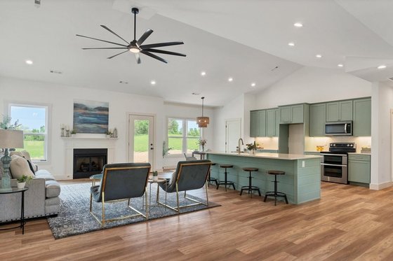 Interior - Other for Ranch House Plan #123-120 - 3 bed, 2.5 bath