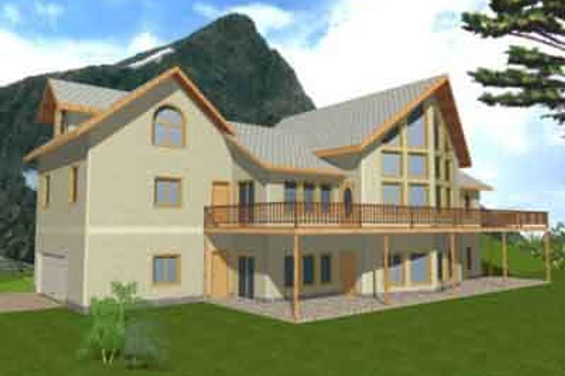 Architectural House Design - Modern Exterior - Front Elevation Plan #117-171
