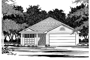 House Design - Ranch Exterior - Front Elevation Plan #472-306