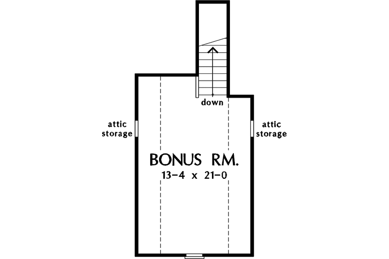 Architectural House Design - Floor Plan - Other Floor for Ranch House Plan #929-676 - 3 bed, 2 bath