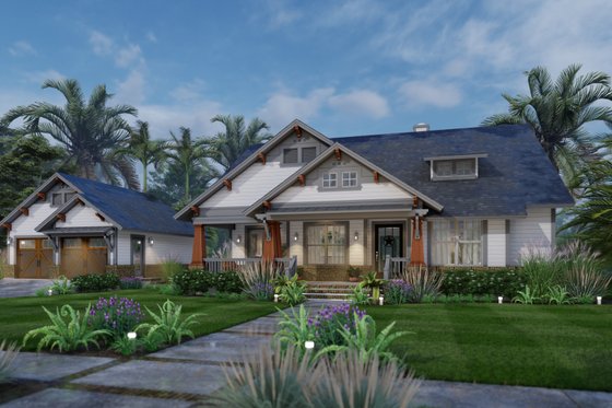 Exterior - Other Elevation for Cottage House Plan #120-278 - 3 bed, 2 bath