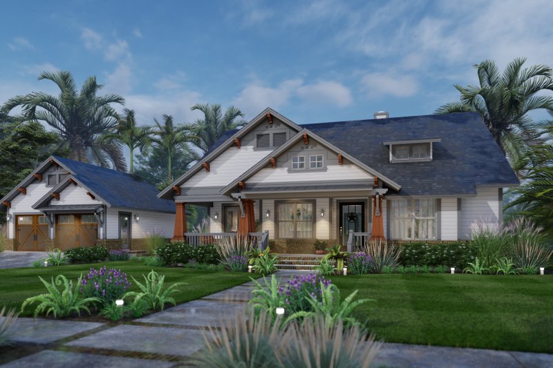 Dream House Plan - Exterior - Other Elevation for Cottage House Plan #120-278 - 3 bed, 2 bath