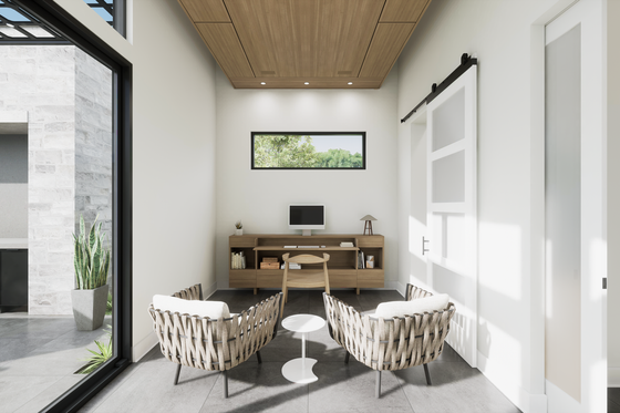 Interior - Other 6 for Modern House Plan #1087-2 - 3 bed, 2.5 bath