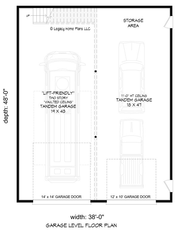 Home Plan - Modern Floor Plan - Main Floor Plan #932-713