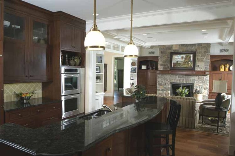 Home Plan - Interior - Kitchen for Craftsman House Plan #928-171 - 3 bed, 3.5 bath