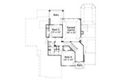 European Style House Plan - 4 Beds 3.5 Baths 3686 Sq/Ft Plan #411-640 