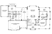 Craftsman Style House Plan - 4 Beds 3.5 Baths 5810 Sq/Ft Plan #132-335 