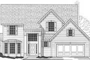 Traditional Style House Plan - 4 Beds 3.5 Baths 2338 Sq/Ft Plan #67-503 