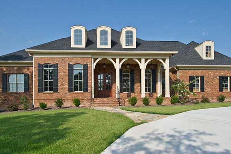 Architectural House Design - Exterior - Front Elevation 5 for Country House Plan #927-409 - 4 bed, 3.5 bath