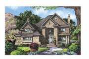 Country Style House Plan - 4 Beds 3.5 Baths 3012 Sq/Ft Plan #929-835 Exterior 