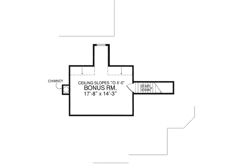 Home Plan - Floor Plan - Other Floor for European House Plan #40-148 - 4 bed, 2.5 bath