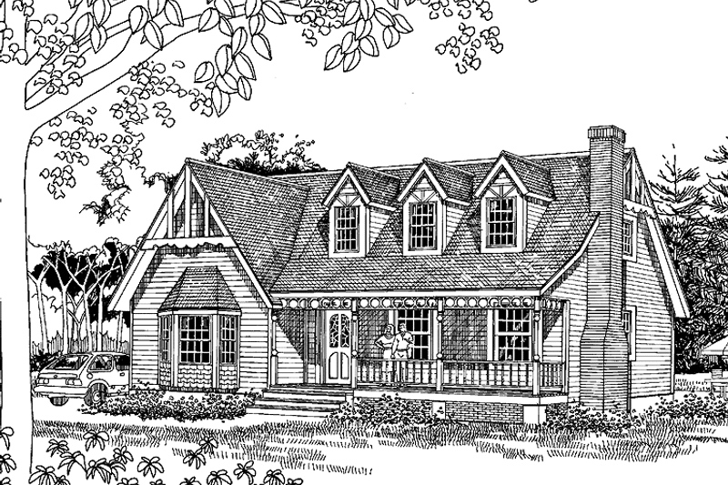 Dream House Plan - Exterior - Front Elevation 3 for Craftsman House Plan #314-258 - 3 bed, 2.5 bath