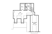 Traditional Style House Plan - 4 Beds 3 Baths 2645 Sq/Ft Plan #927-478 