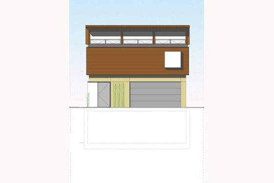 Exterior - Other Elevation for Modern House Plan #469-1 - 4 bed, 3.5 bath