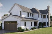 Modern Style House Plan - 3 Beds 2.5 Baths 2121 Sq/Ft Plan #455-341 