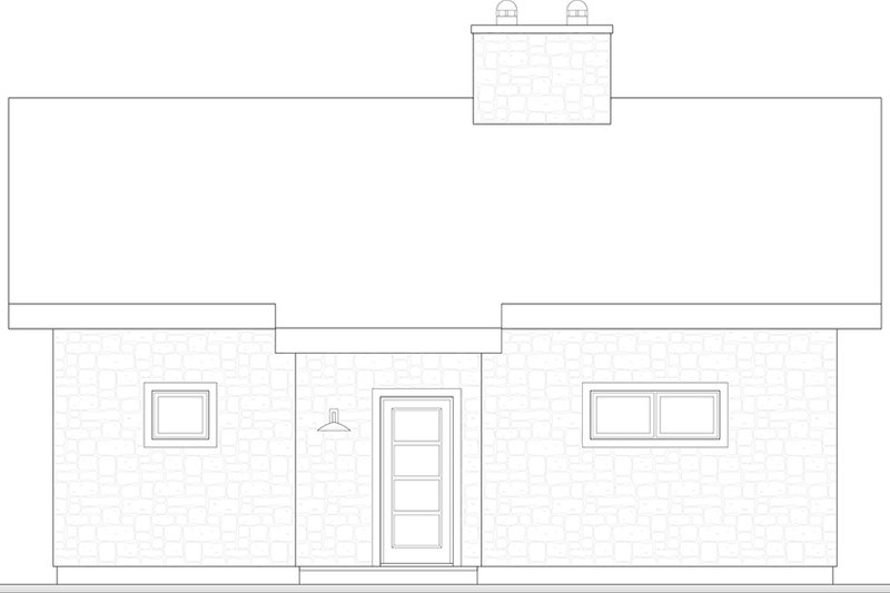 Dream House Plan - Exterior - Front Elevation for Contemporary House Plan #23-2425 - 3 bed, 2 bath