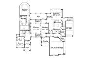European Style House Plan - 5 Beds 4.5 Baths 5095 Sq/Ft Plan #411-543 